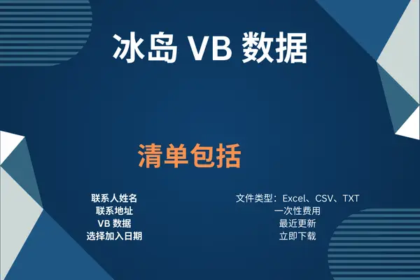 冰岛 VB 数据