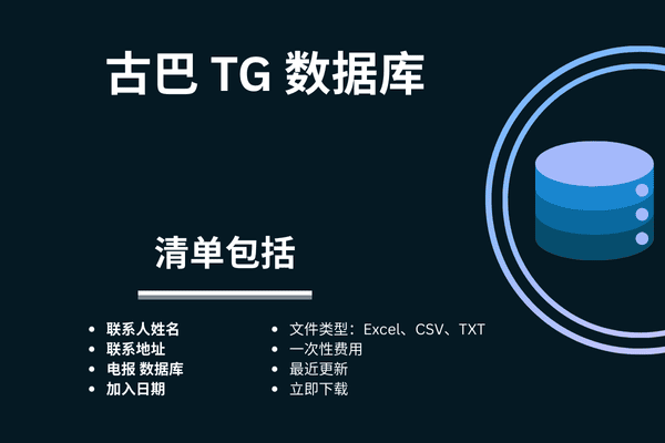 古巴 TG 数据库