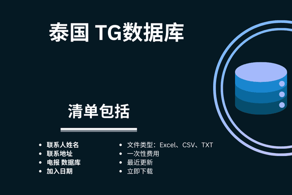 泰国 TG数据库