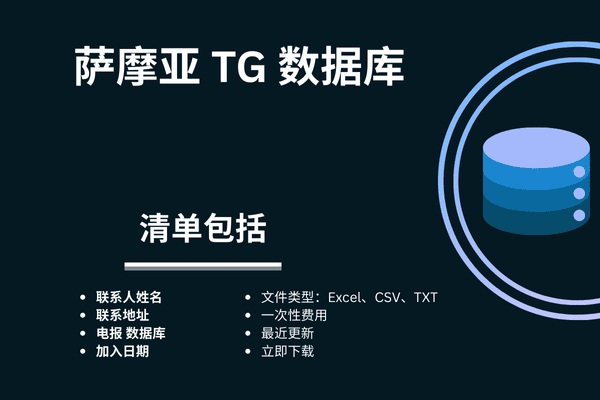萨摩亚 TG 数据库